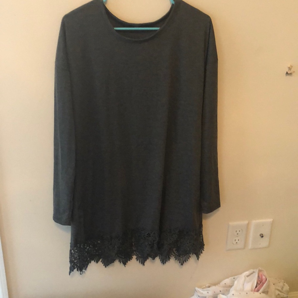 Gray dress